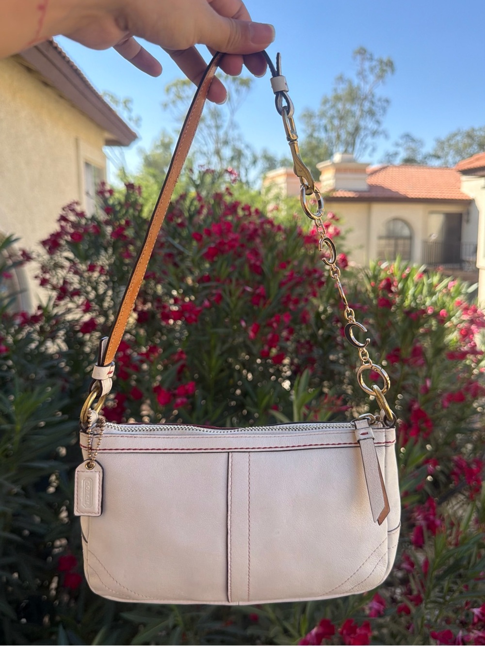 ❤️Rare Vintage Coach Poppy For Peace Demi Bag- Style 9291 - Picture 4 of 10